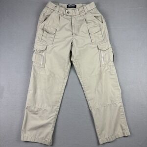 Blackhawk Warrior Wear Pants Mens 30x29* Tan Ripstop Cargo‎ Tactical Pursuit